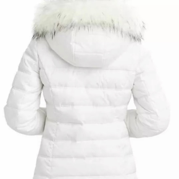 NEW Nautica Women's Water Resistant Removable Hood Puffer Jacket WhiteM,… - Picture 6 of 7